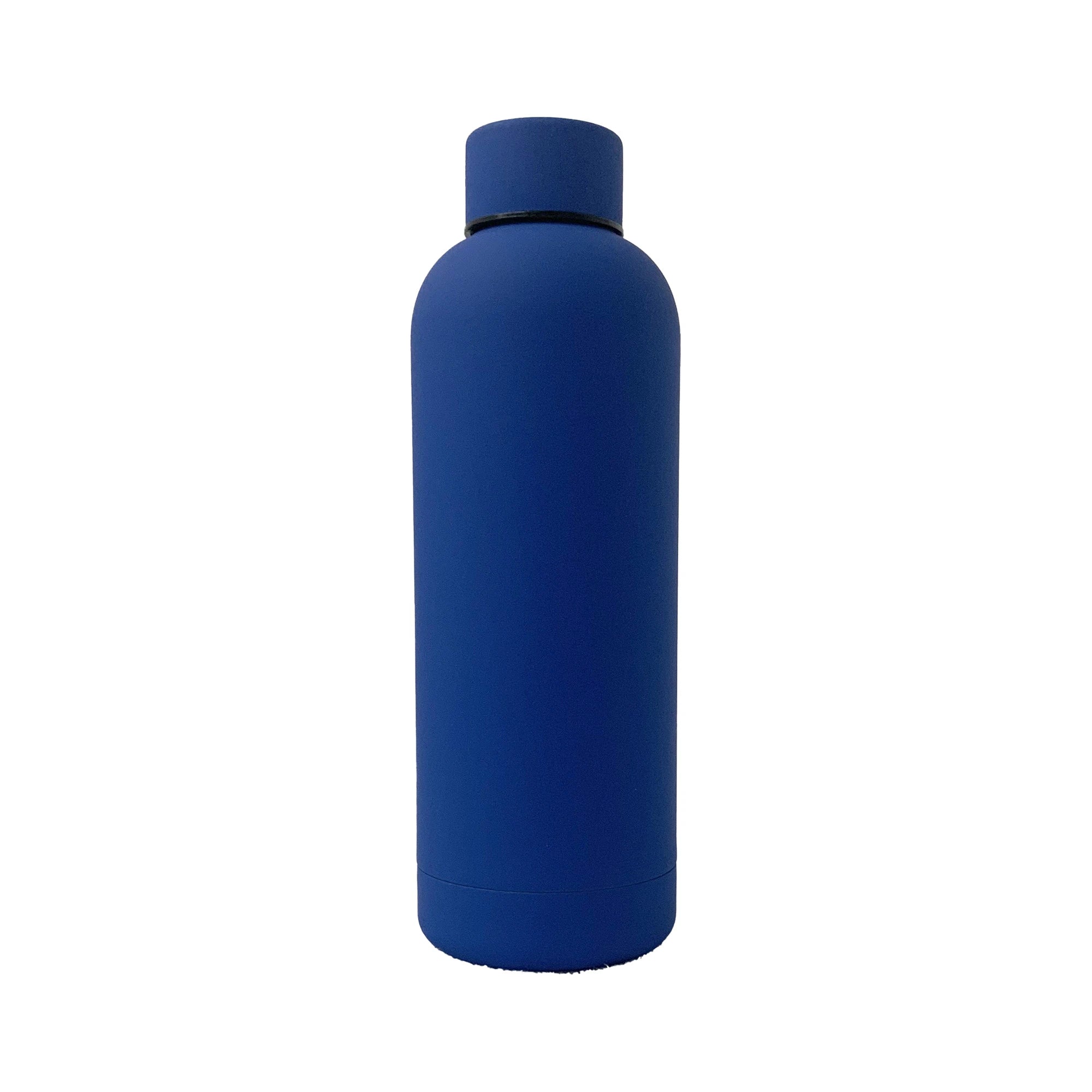 Rubber Vacuum Insulated Stainless Steel Water Bottle