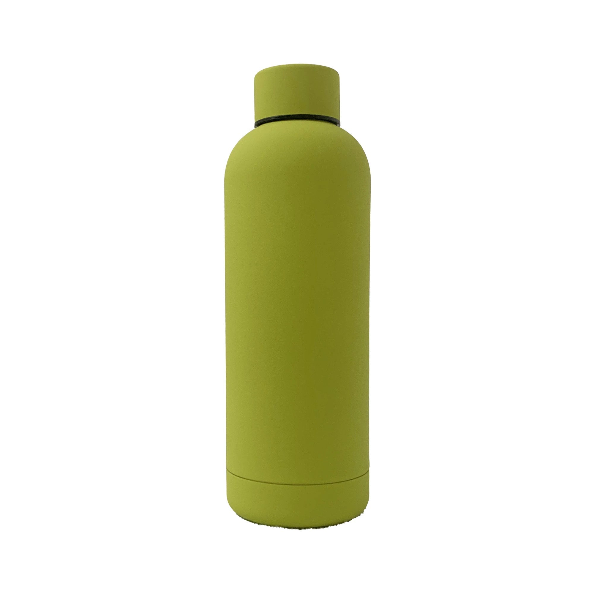 Rubber Vacuum Insulated Stainless Steel Water Bottle